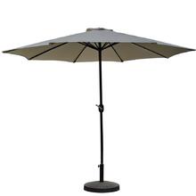 Ombrelone Central Bali Rivatti 270 Cm Em Alumínio Com Base Hd