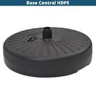 Ombrelone Central Bali Rivatti 270 Cm Em Alumínio Com Base Hd