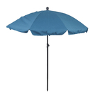 Ombrelone Aço e Poliéster Central Redondo Bigrey Azul 228x200cm Naterial