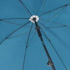 Ombrelone Aço e Poliéster Central Redondo Bigrey Azul 228x200cm Naterial