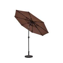 Ombrelone Central Com Base Hdpe Aruba Rivatti 270 Cm (larg) A