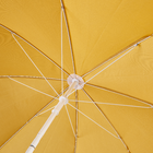 Ombrelone Central de aço Rema D180cm amarelo Naterial