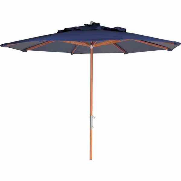 Ombrelone Central Ipanema Em Madeira Ø 2,00 M Mestra Móveis A