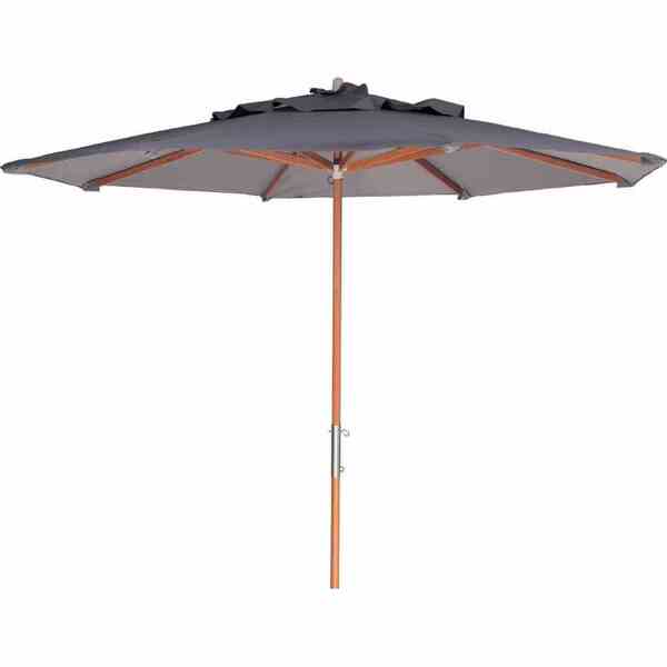 Ombrelone Central Ipanema Em Madeira Ø 2,90 M Mestra Móveis B