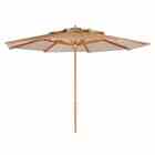 Ombrelone Central Ipanema Em Madeira Ø 2,90 M Mestra Móveis B