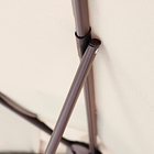 Ombrelone Aço e Poliéster Central Hexagonal Polar Bege 231x260cm Naterial