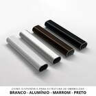 Ombrelone Central Terracota - 2,70m De Diâmetro - Em Alumínio