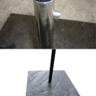 Ombrelone Central Vermelho - 2,40m De Diâmetro - Em Alumínio