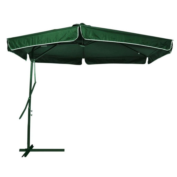 Ombrelone Bel Lazer Sicília Suspenso Giratório 3 Metros Preto em oferta na  Estrela10