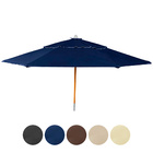 Ombrelone De Madeira Redondo Premium Área Externa Piscina - 2