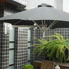 Ombrelone De Parede - 2,40m De Diâmetro - Em Alumínio - Guard