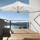 Ombrelone De Parede - 2,40m De Diâmetro - Em Alumínio - Guard