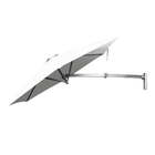 Ombrelone De Parede - 3,00m De Diâmetro - Em Alumínio - Guard