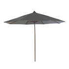 Ombrelone Giga 400 Sem Abas Redondo - Cinza Chumbo
