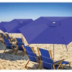 Ombrelone Guarda Sol 2,4m Sombreiro Alumínio Malibu Jardim Pr