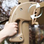 Ombrelone Guarda Sol Gold Led Alumínio 3 0 X 3 0 C/ Base 130l