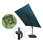 Ombrelone Guarda Sol Java Aluminio 2,5 X 2,5  C/ Base 100l -