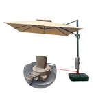 Ombrelone Guarda Sol Java Aluminio 2 5 X 2 5  C/ Base 130l -