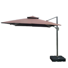 Ombrelone Guarda Sol Java Aluminio 2 5 X 2 5  C/ Base 130l -