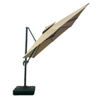 Ombrelone Guarda Sol Java Aluminio 3 0 X 3 0  C/ Base 100l -