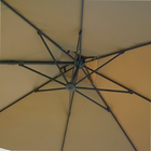 Ombrelone Guarda Sol Java Aluminio Bege 3 0 X 3 0  C/ Base 10