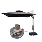 Ombrelone Guarda Sol Java Aluminio Marrom Café 2 5 X 2 5  C/