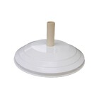 Ombrelone Guarda Sol Piscina Casa Praia Base Branco 240cm