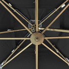 Ombrelone Guarda Sol Premium Aluminio 3 0 X 3 0  C/ Base 130l