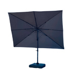 Ombrelone Guarda Sol Rubi 3x4 C/ Base 160l - Marrom