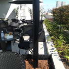 Ombrelone Lateral - 2,00m De Diâmetro - Em Alumínio - Base Ca