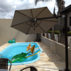 Ombrelone Lateral - 2,00m De Diâmetro - Em Alumínio - Para Fi