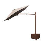 Ombrelone Lateral - 2,40m De Diâmetro - Em Alumínio - Base Ca
