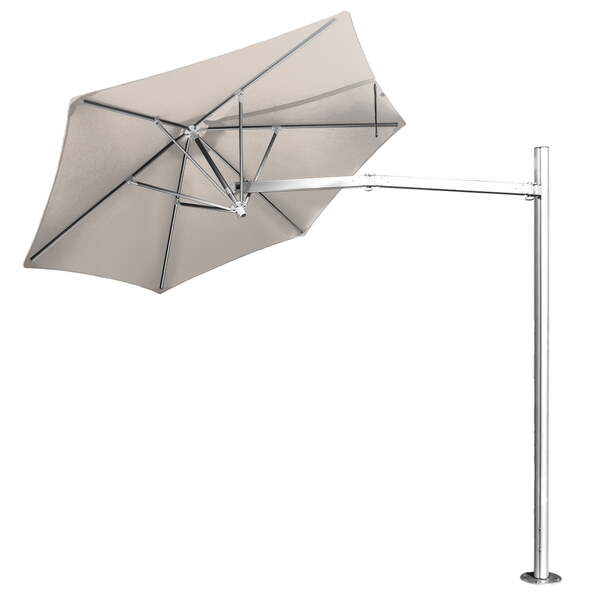 Ombrelone Lateral - 2,40m De Diâmetro - Em Alumínio - Para Fi