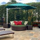 Ombrelone Lateral - 2,70m De Diâmetro - Em Alumínio - Base Ca