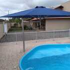 Ombrelone Lateral - 2,70m De Diâmetro - Em Alumínio - Para Fi