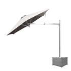 Ombrelone Lateral - 3,00m De Diâmetro - Em Alumínio - Base Ca