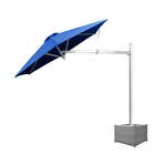 Ombrelone Lateral - 3,00m De Diâmetro - Em Alumínio - Base Ca