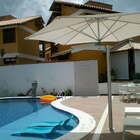 Ombrelone Lateral - 3,00m De Diâmetro - Em Alumínio - Para Fi