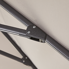 Ombrelone Lateral Articulado 280x390cm Alumínio Taupe Sonora II Naterial