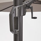 Ombrelone Lateral Articulado 280x390cm Alumínio Taupe Sonora II Naterial