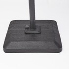 Ombrelone Lateral Articulável 2,58x2,9x2,9m Poliéster Taupe Moon Sonora II Naterial