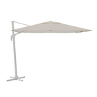Ombrelone Alumínio e Poliéster Lateral Quadrado Aura Branco 264x285x285cm Naterial