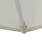 Ombrelone Alumínio e Poliéster Lateral Quadrado Aura Branco 264x285x285cm Naterial