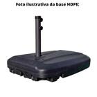 Ombrelone Lateral Barbados Rivatti 350 Cm Em Alumínio Com Bas