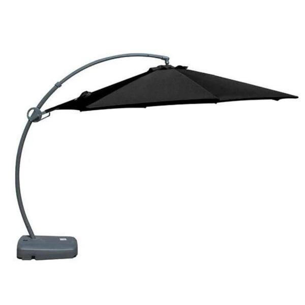 Ombrelone Lateral Barbados Rivatti 350 Cm Em Alumínio Com Bas