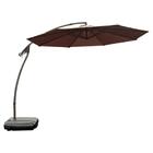 Ombrelone Lateral Com Base 2 Rodinhas Hdpe Saba Rivatti 300 C