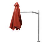 Ombrelone Lateral Terracota - 2,00m De Diâmetro - Em Alumínio