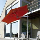 Ombrelone Lateral Terracota - 2,70m De Diâmetro - Em Alumínio