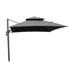 Ombrelone Lateral Tulum Rivatti 300 Cm Em Aluminio Capa Polié