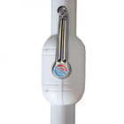 Ombrelone Malibu Bege 3 M Com Manivela E Base Embutida 35 Fps